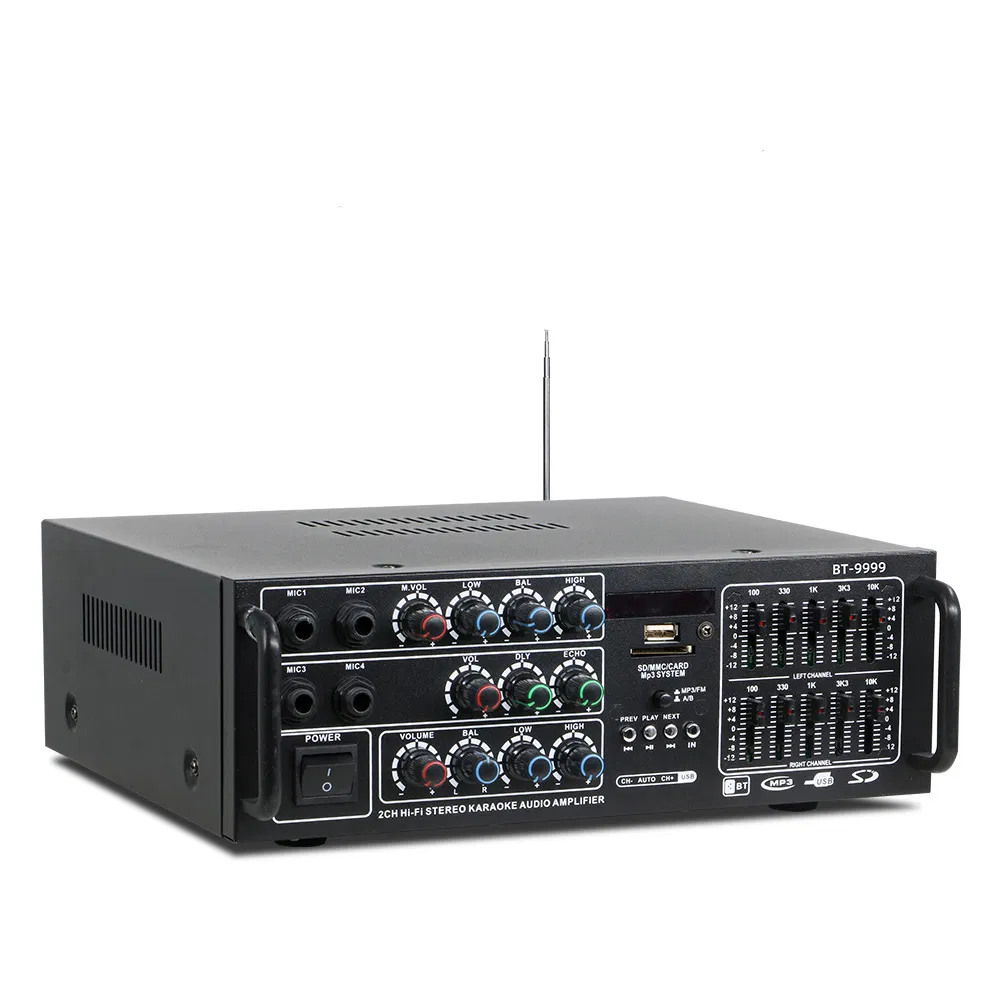 Hot Selling High-Power Car Bluetooth Amplifier Dual-Use EQ Equalizer Expander