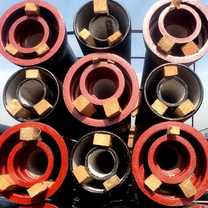 Class K9 Ductile Iron Pipe with Zinc Coating, 200mm to 400mm