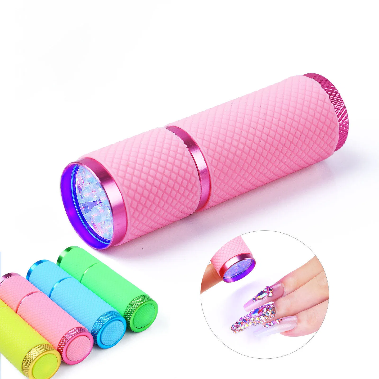 2023 New Arrive Mini UV LED Portable Flashlight Nail Lamp