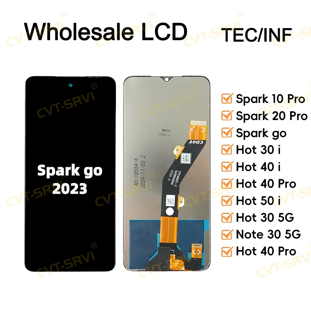 Good Quality Mobile Phone LCD Replacement Display Touch Screen for Hot40 PRO Note30 5g