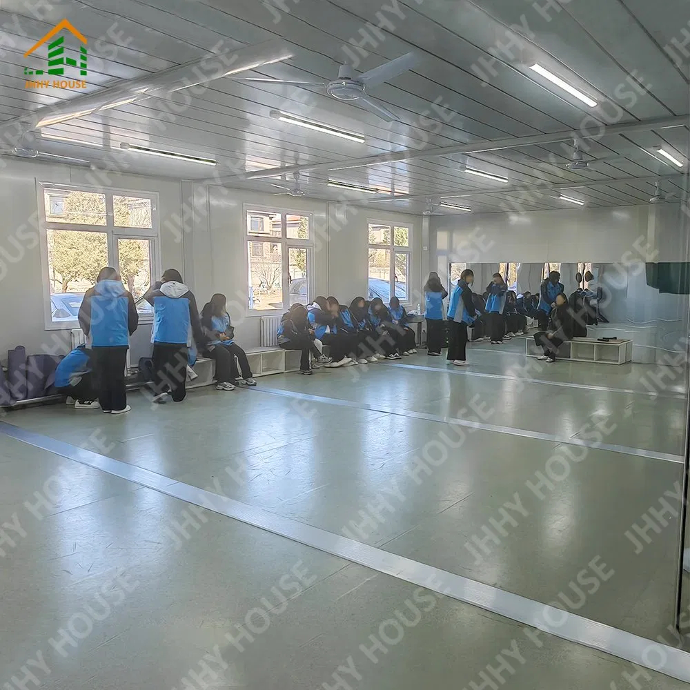 Foldable Container House Project Showcase Qinghuangdao Modular Mobile School