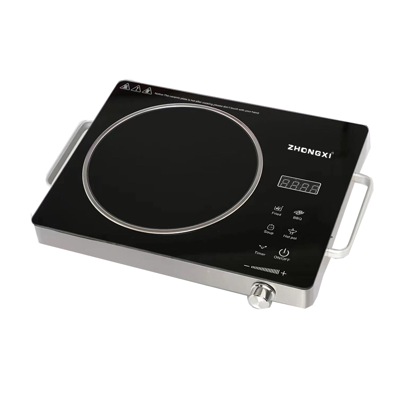 Electronic Induction Cooker High Quality Black Panel 2000W Induction Cooker