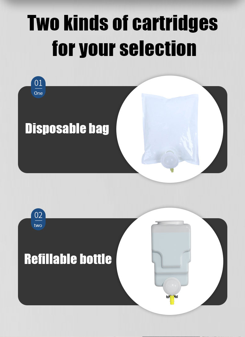 Настенный дозатор для жидкого мыла и пены Smarlean