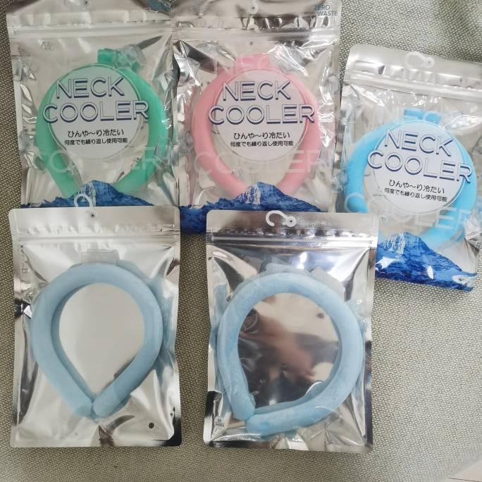 Wearable Cooling Neck Wraps Ice Cooling Neck Tube for Summer Heat