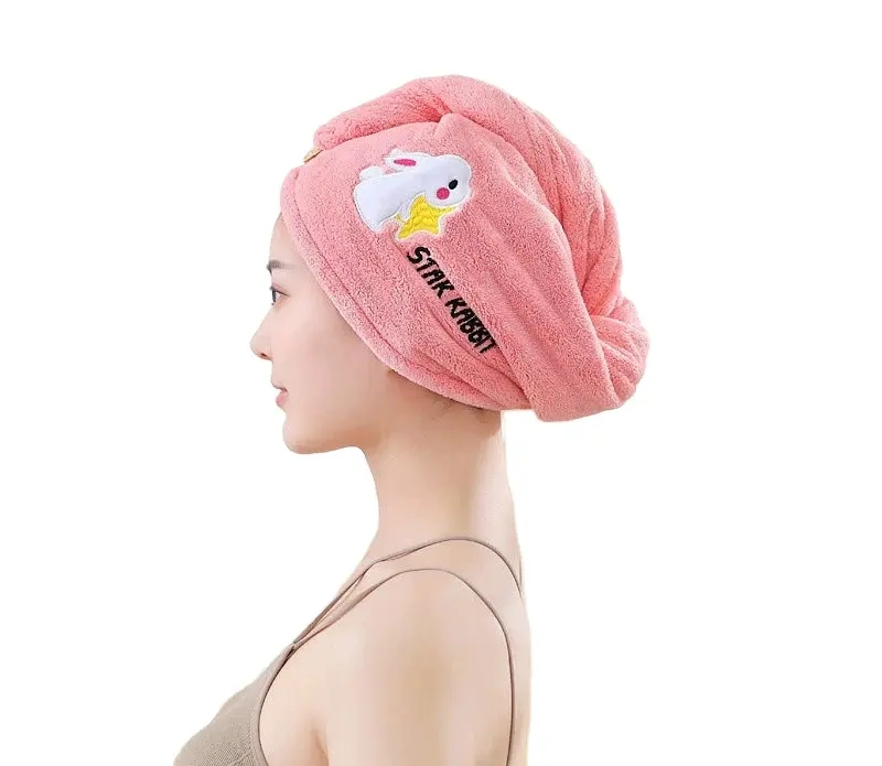 Super Absorbent Instant Quick Hair Drying Shower Cap
