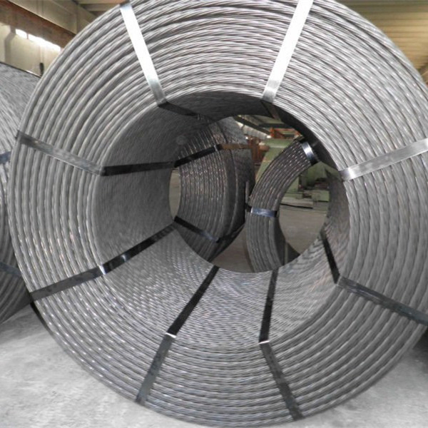 Prestressed Concrete Strand 12.7mm 12.5mm Grade 270 1860MPa for Construction