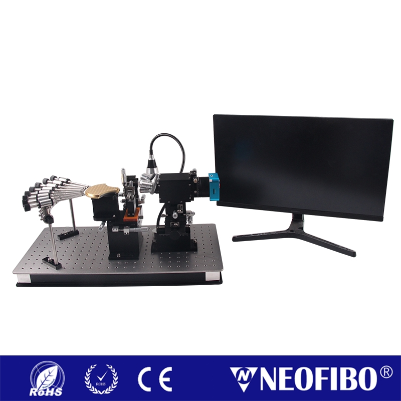 Система юстировки поляризационно-поддерживающих волокон, 8 каналов