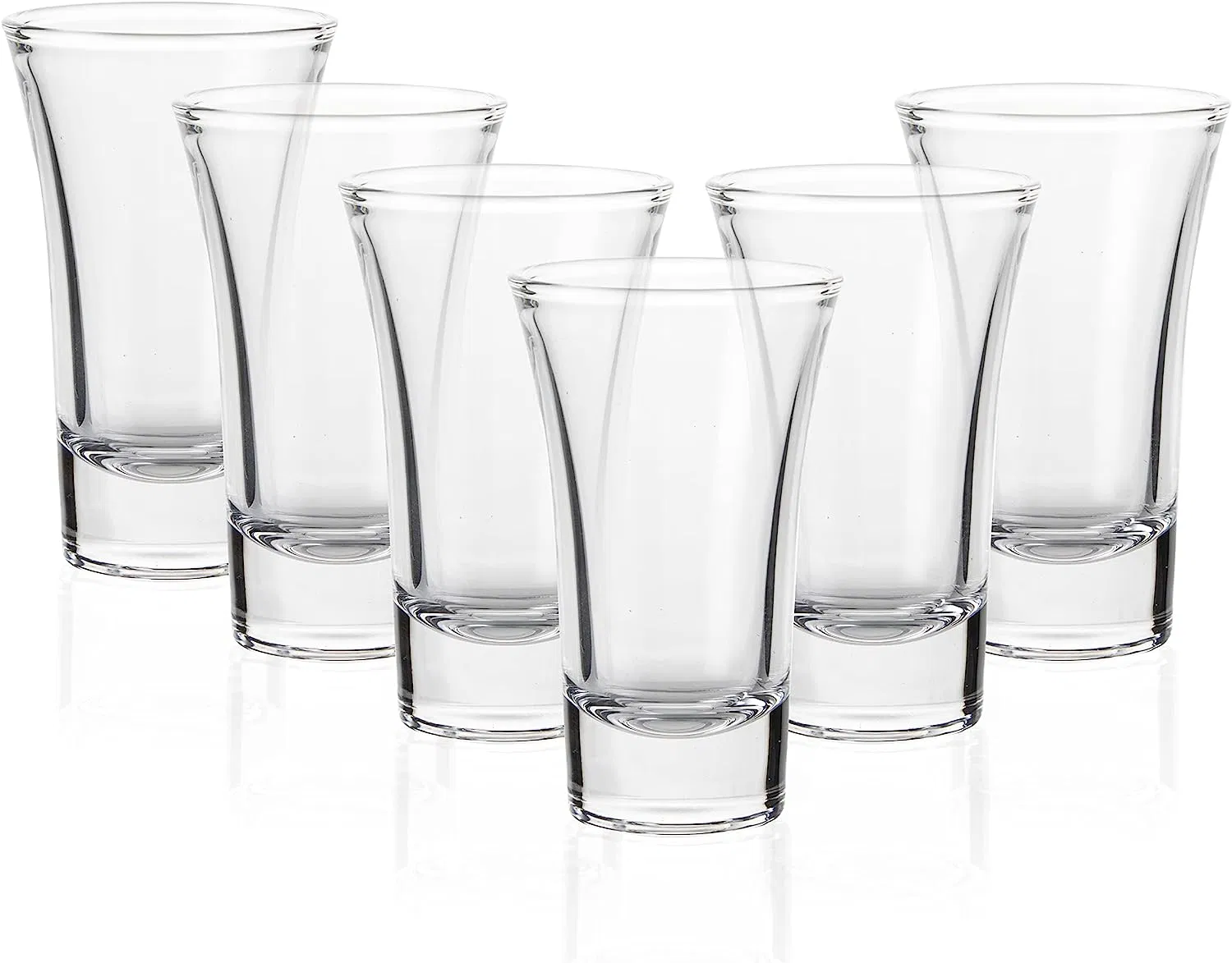 5188 Fashion Design 72ml Vodka Shot Glass Empty Clear Glass Water Cup Mini Glass Mug for Liquor Whiskey