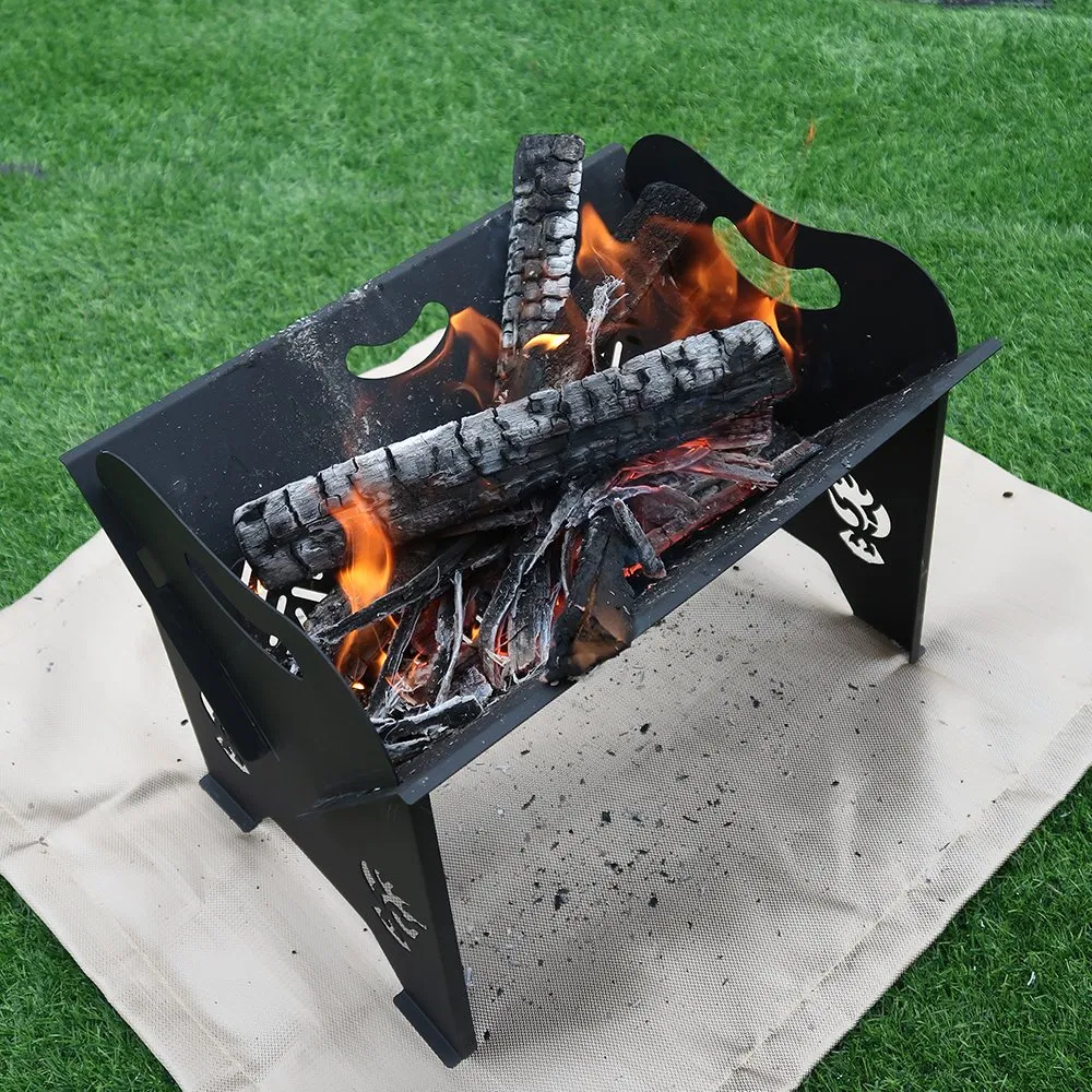 Heater Patio Outdoor Garden Wood Burning Fire Pit Metal Firepot Fire Pits