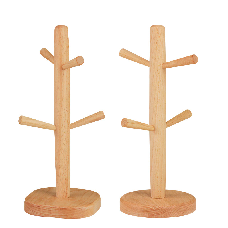 Mug Tree Stand Hold 6 Cups Kitchen Organizer