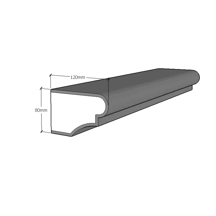 EPS Foam Cornice Specifically Designed for Prefabricated Home and Modular Construction
