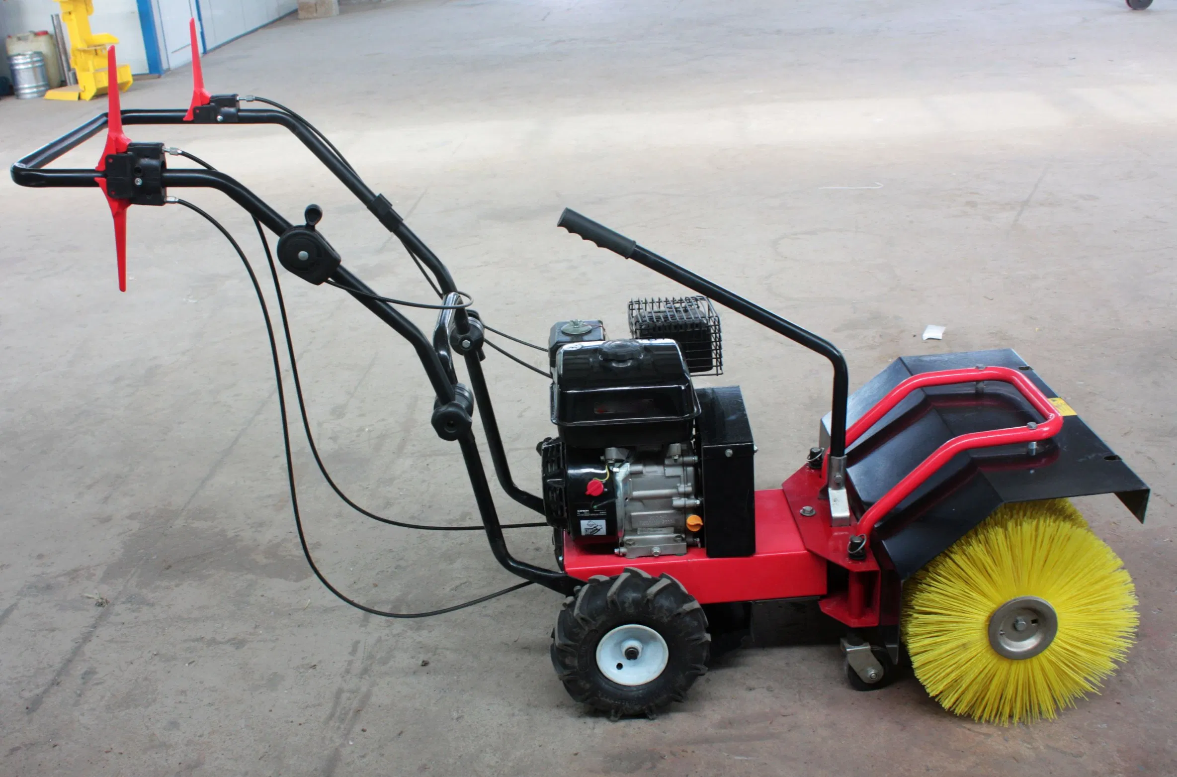 Street Cleaning Gasoline Multifunctional Power Sweeper