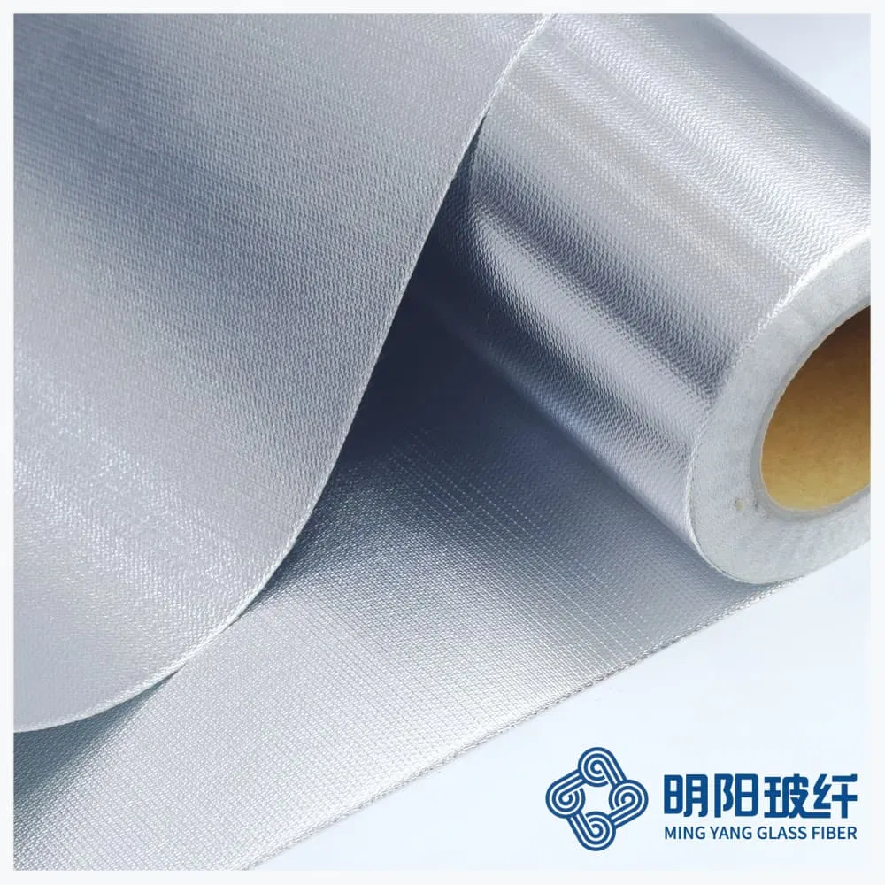 Fire-Retardant Aluminized Glass Cloth Fireproof & Waterproof