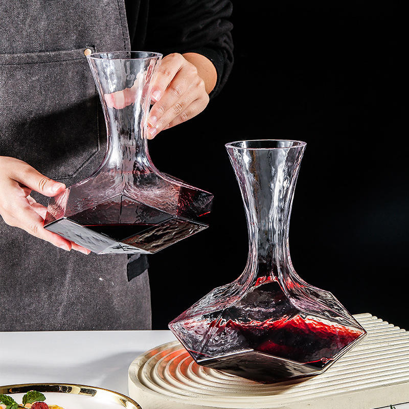 Creative Geometric Household Red Wine Dispenser Glass Wine Set Glass Decanter