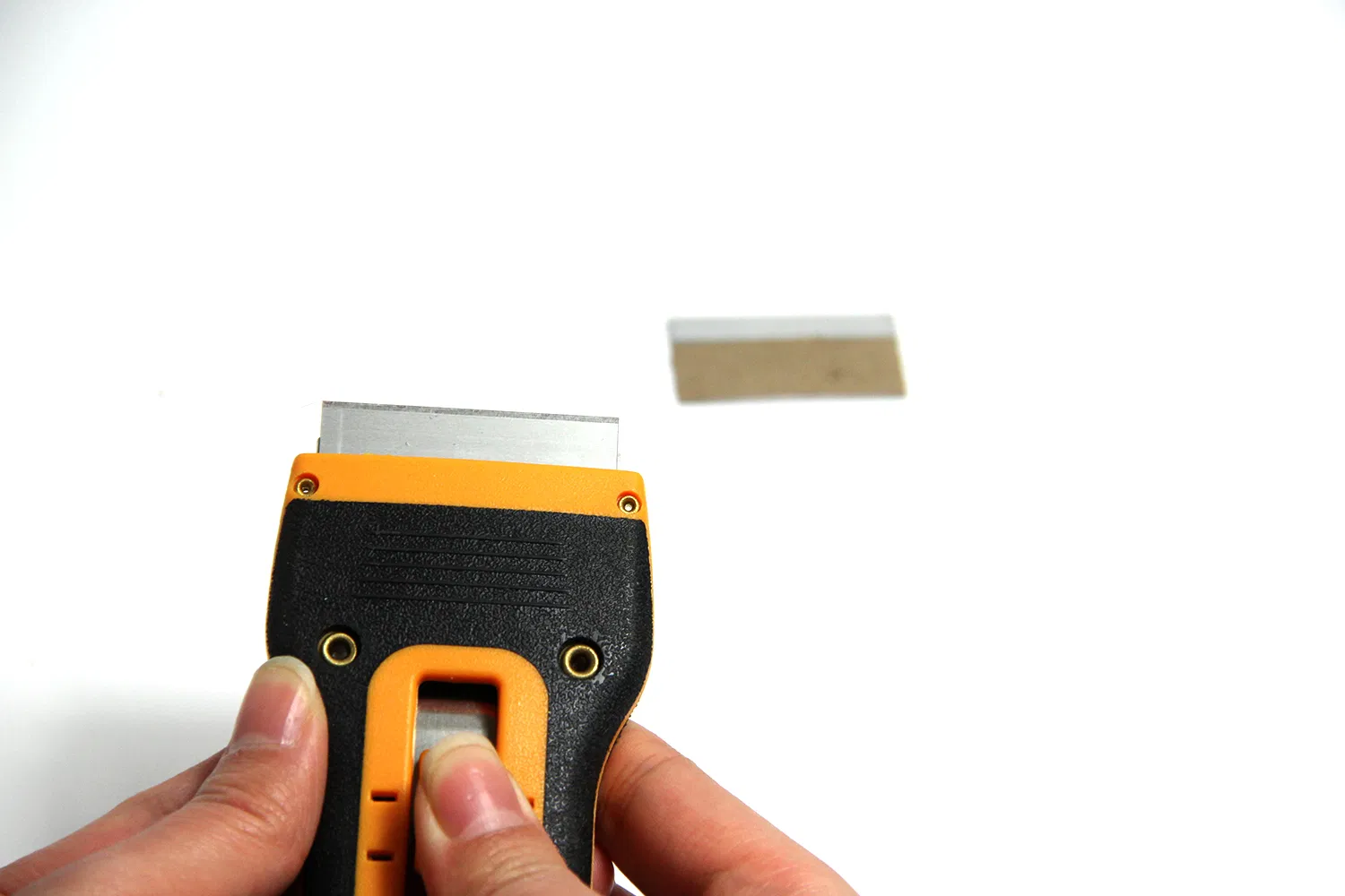 Hautine Cleaning Scraper with Double-Edged Metal Blades