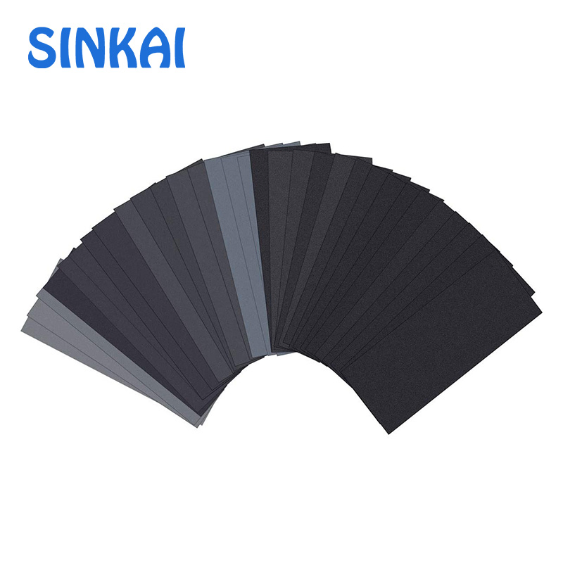 Наждачная бумага 100 шт, 9x11 дюймов, для сухой и влажной шлифовки