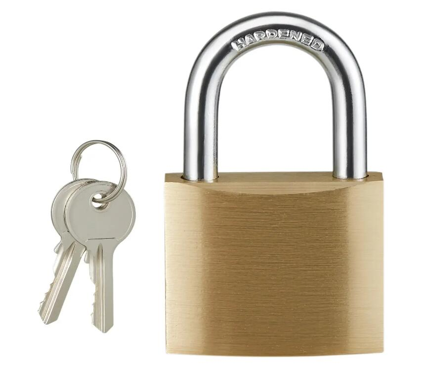 High Quality Sample Available 20-70 mm OEM Anti-Rust Solid Brass Brass Padlock