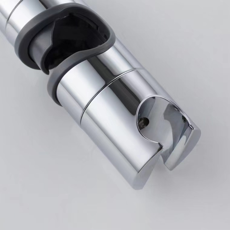 Premium Chrome Shower Head Holder for Adjustable Versatility