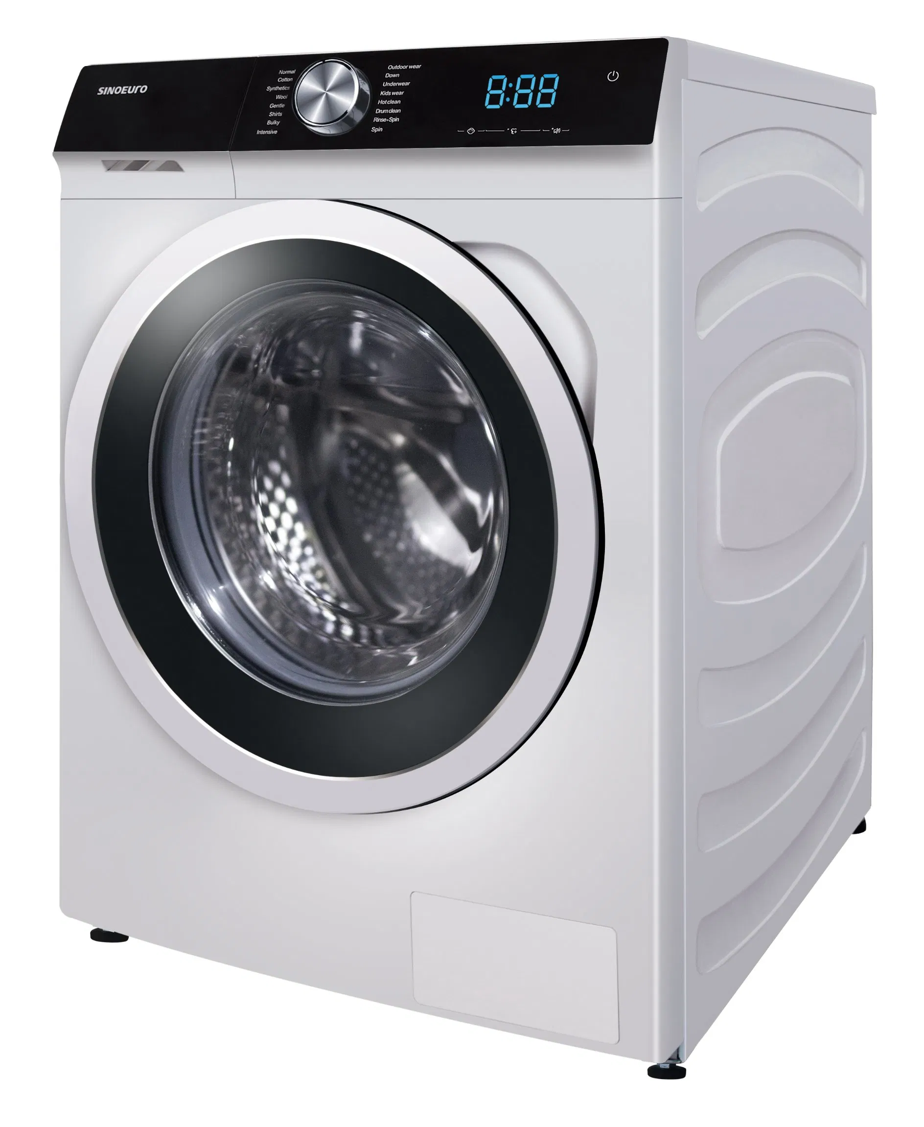 CE Certificate Q 08 Front Loading Washer Dryer Automatic Washing Machine