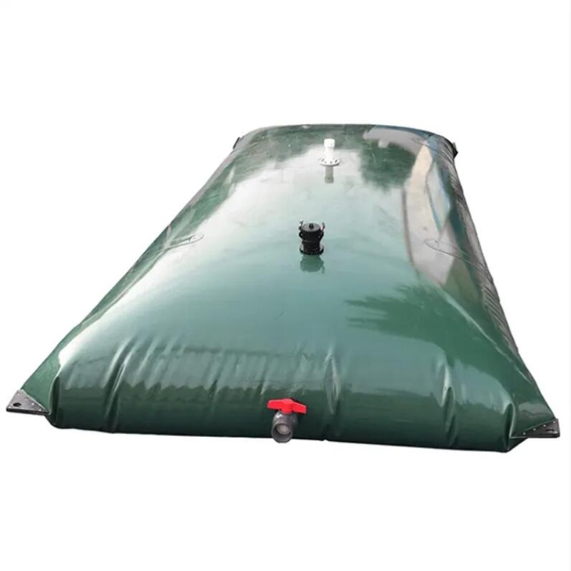 Flexible 0.9mm PVC Tarpaulin Inflatable Water Bladder Tanks