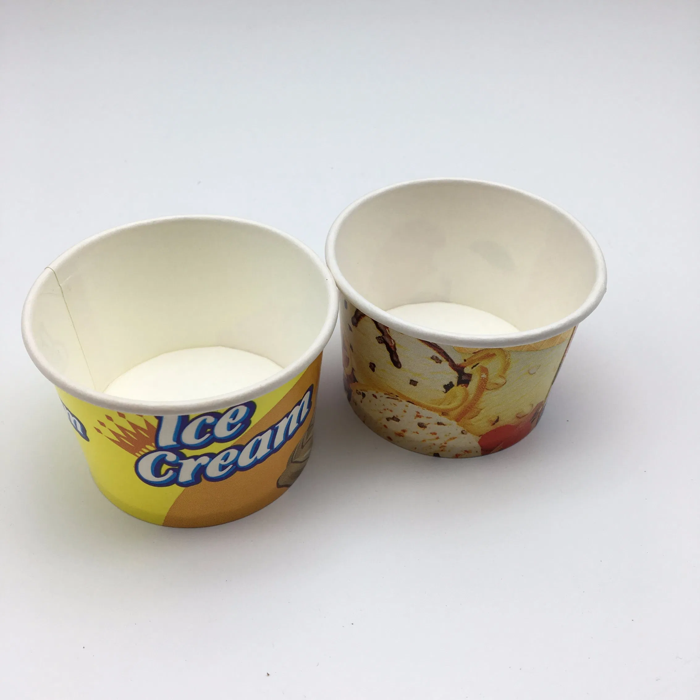 4-26oz Custom Printed Ice Cream Paper Bowl Cup with Lid
