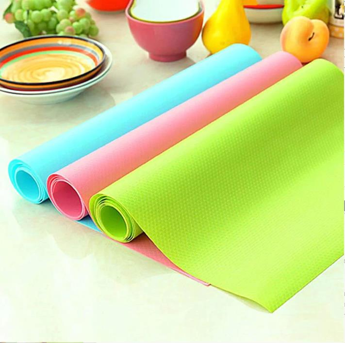 EVA Multipurpose Anti Slip Mat Sheet for Fridge, Bathroom, Kitchen (Random Colour)