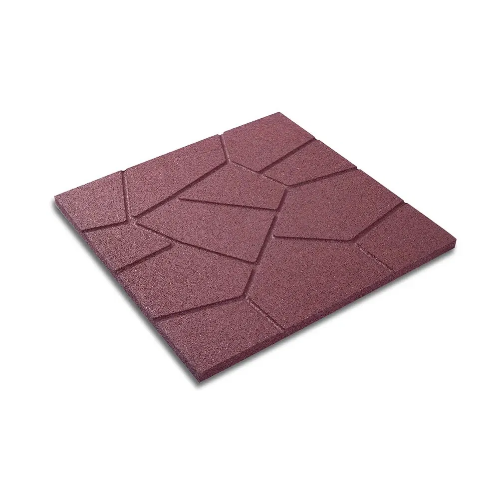 Durable Double-Surface Rubber Gym Mats for Home and Outdoor Use