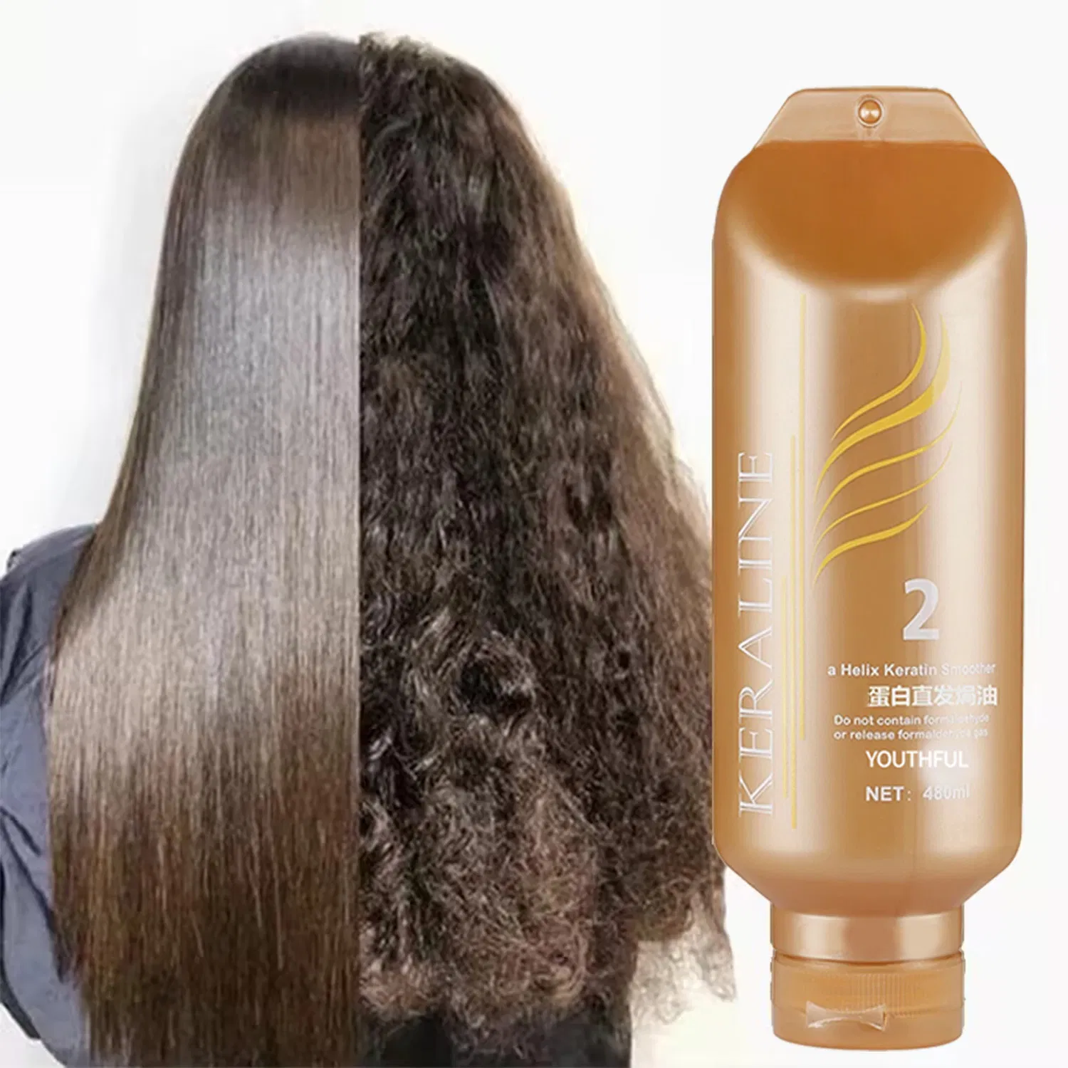Collagen Protein Hair Treatment Hair Straightening Cream