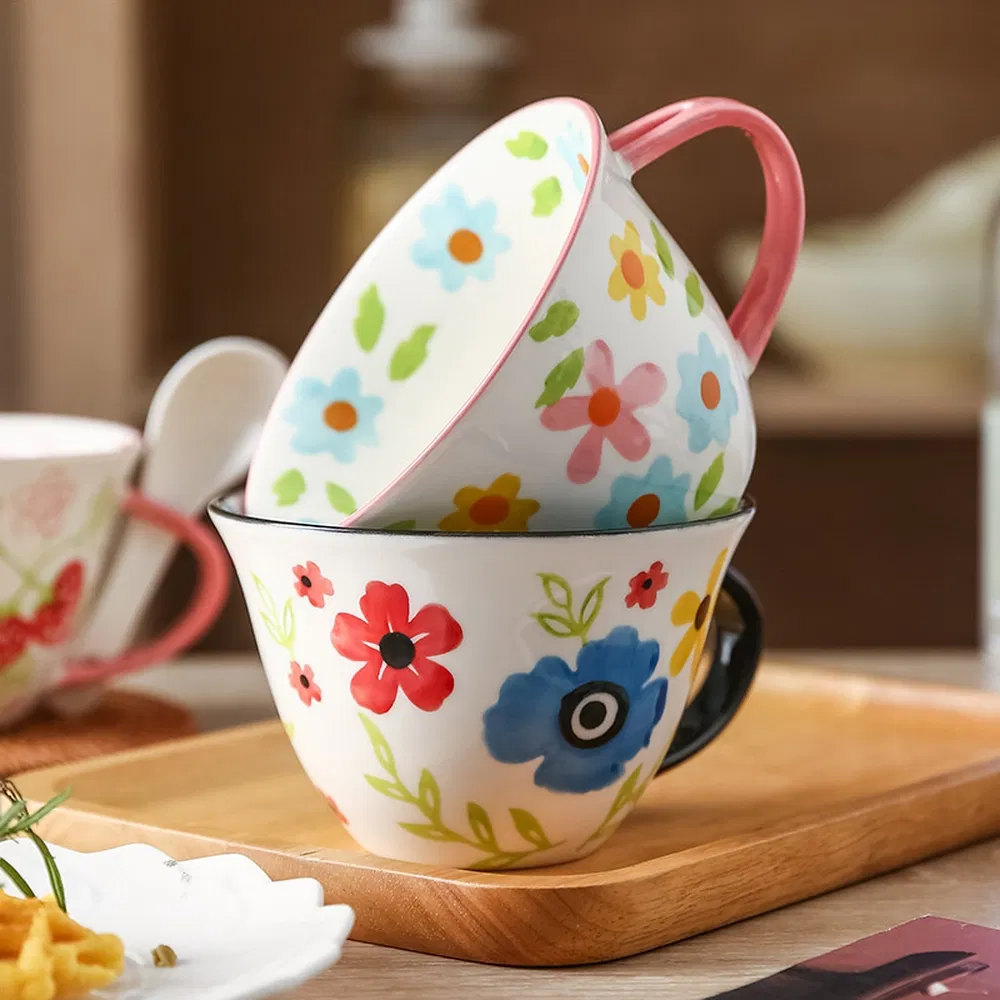 Керамическая кружка для чаепития, экологичная