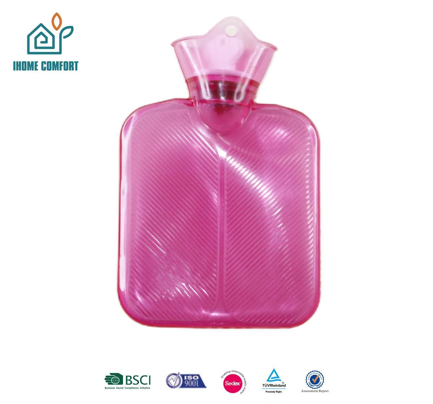 BS PVC Hot Water Bottle Bag with Cute 1 Lite for Girls Menstrual Pain