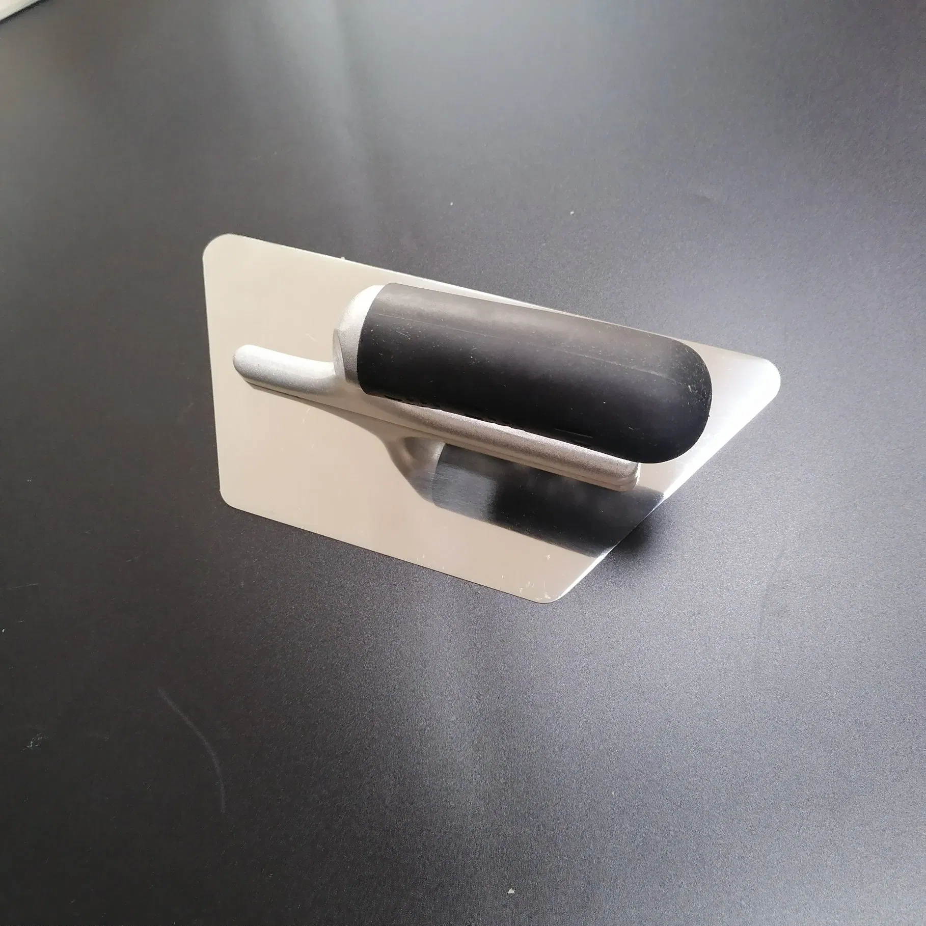 Gold Plated Round Corner Stainless Steel Spatula Art Paint Tool Stucco Mud Trowel