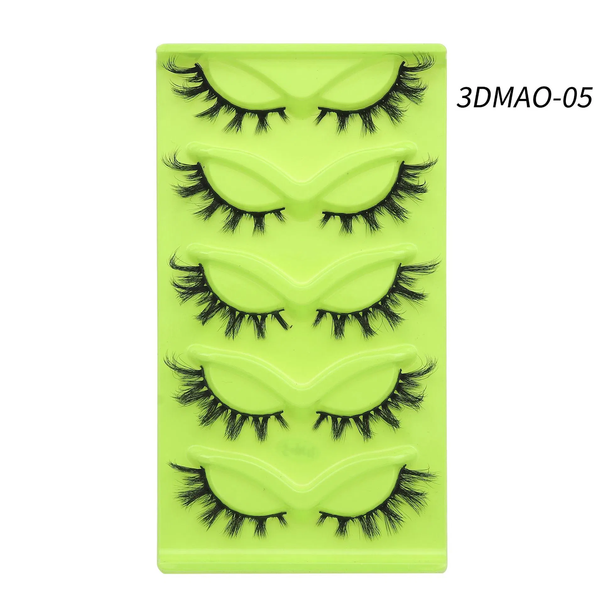 Wholesale China Cheap Manufactory Cruelty Free 3D Mink Fales Eyelashes Private Label Eyelash Box, 100% Real Mink Fur Eyelash Extension, Natural Style