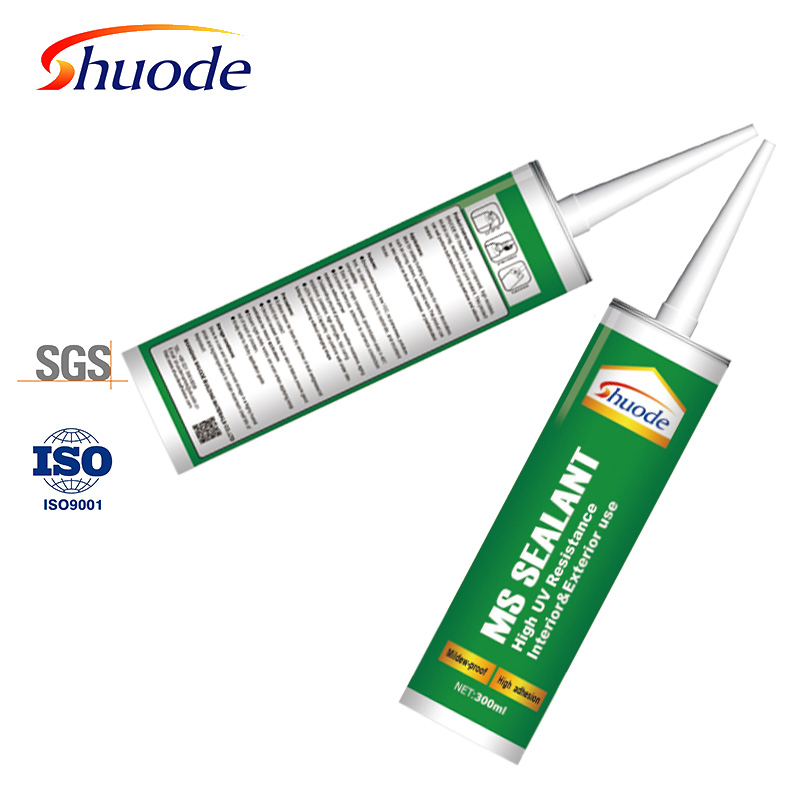 Multi Purpose Construction Polyethers Adhesive Ms Sealant in Grey or Black