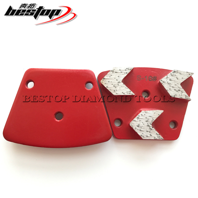 Алмазная трапециевидная шлифовальная чашка 3 стрелки