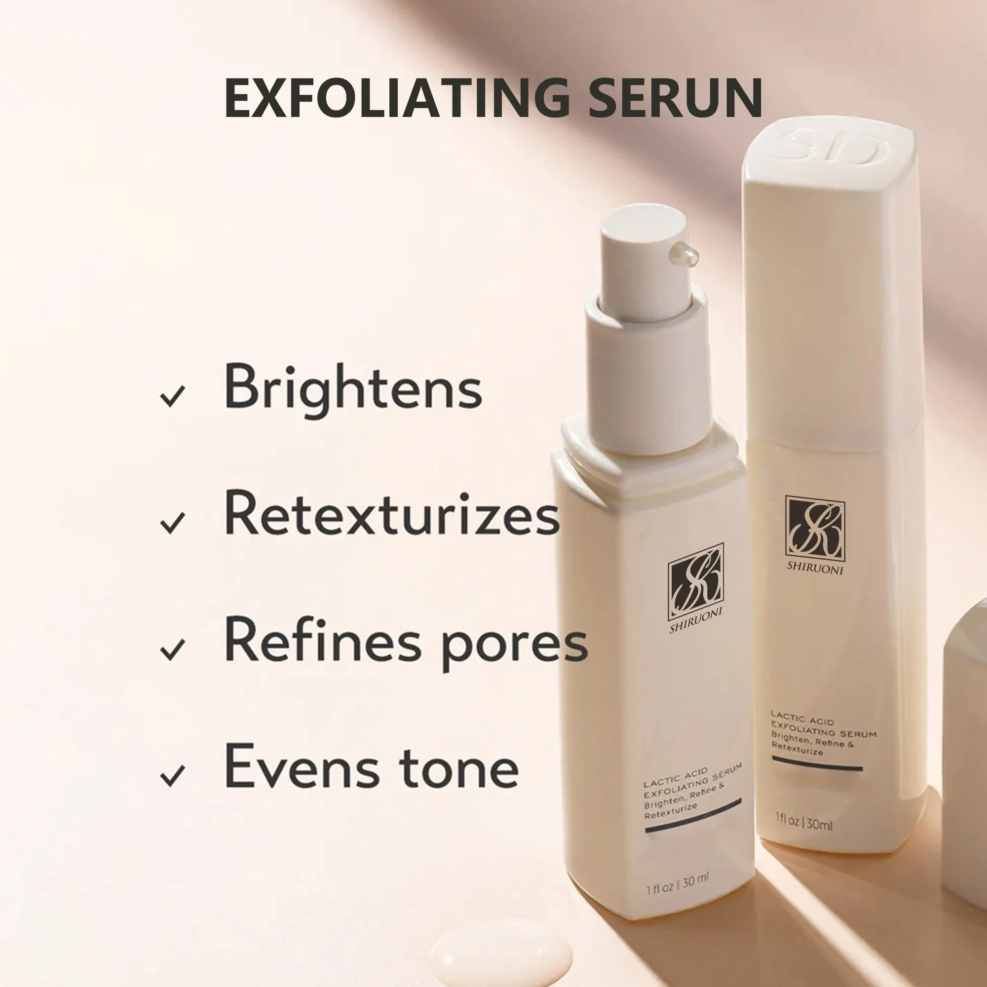 Korean Skin Care Set Exfoliating Cleansing Anti-Aging Serum Moisturizing Cream