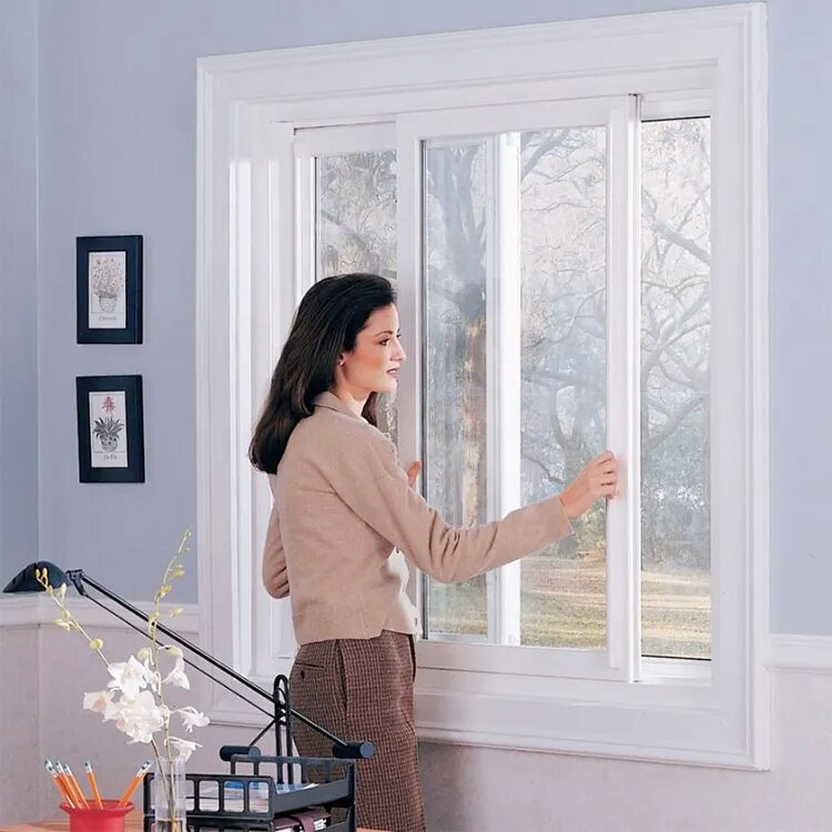 Triple Glass Panel Luxury UPVC Sliding Door