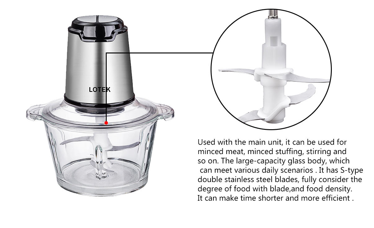 2L Chopper Various Models Commercial Food Processor Food Hopper