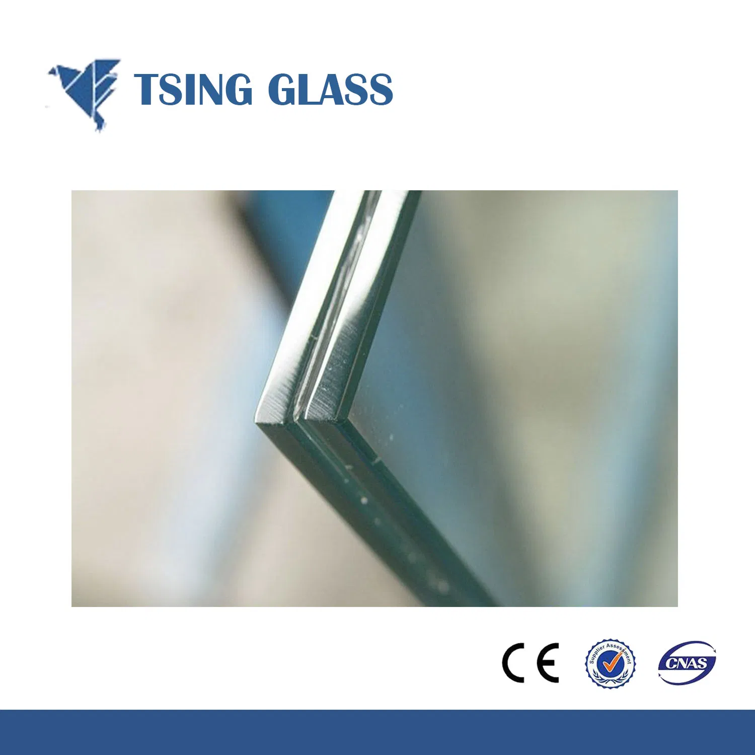 4.38-43.20mm High Quality Clear/Colored/Flat/Bent/Shaped Safety Glass/ Tempered Laminated Glass for Building/Door/Stairs/Balustrade/Decorative