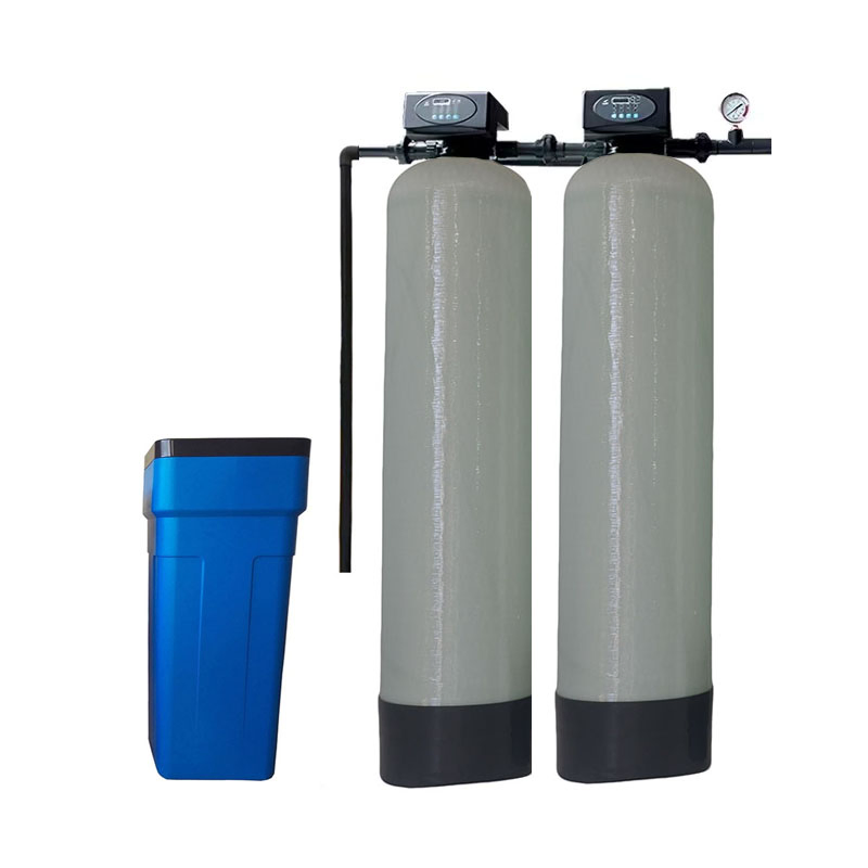 Hard Water Treatment Equipment 1ton Industrial Softened Water Filter and Softener System