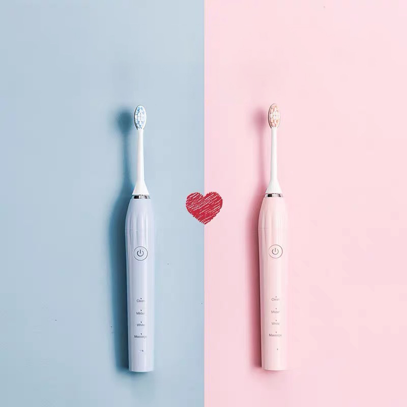 Adult Electric Tooth Brush Colorful 4 Cleaning Mode Rechargeable Toothbrush