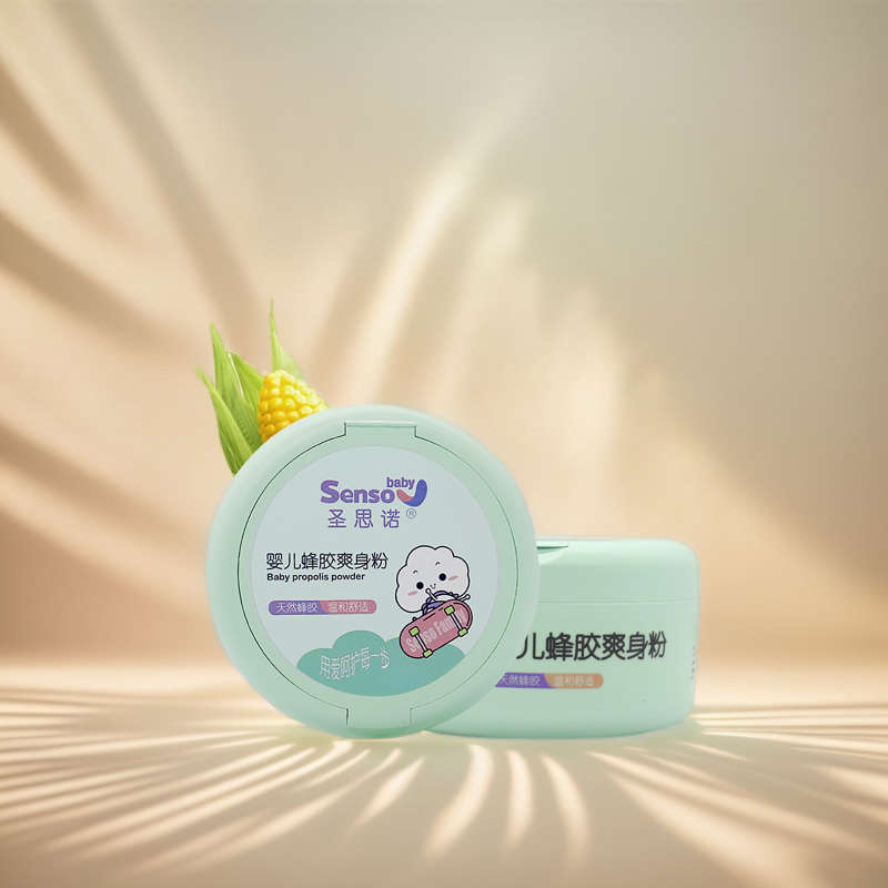 Cornstarch Baby Body Powder with Herbal Scent