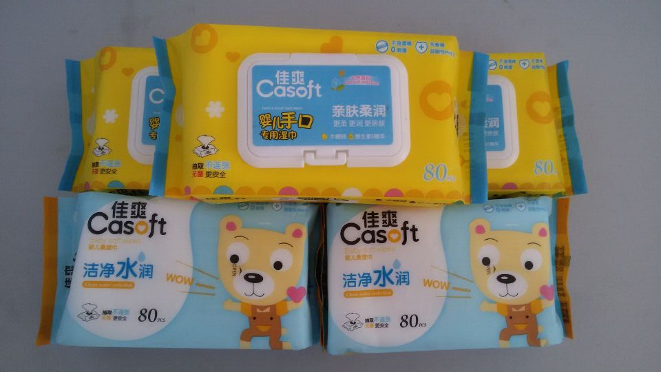 Customer/OEM/ODM/Private Label Bamboo Biodegradable Flushable Alcohol/Non-Alcohol/Disinfecting/Antibacterial/General Cleaning Cleansing Wet Baby Wipes