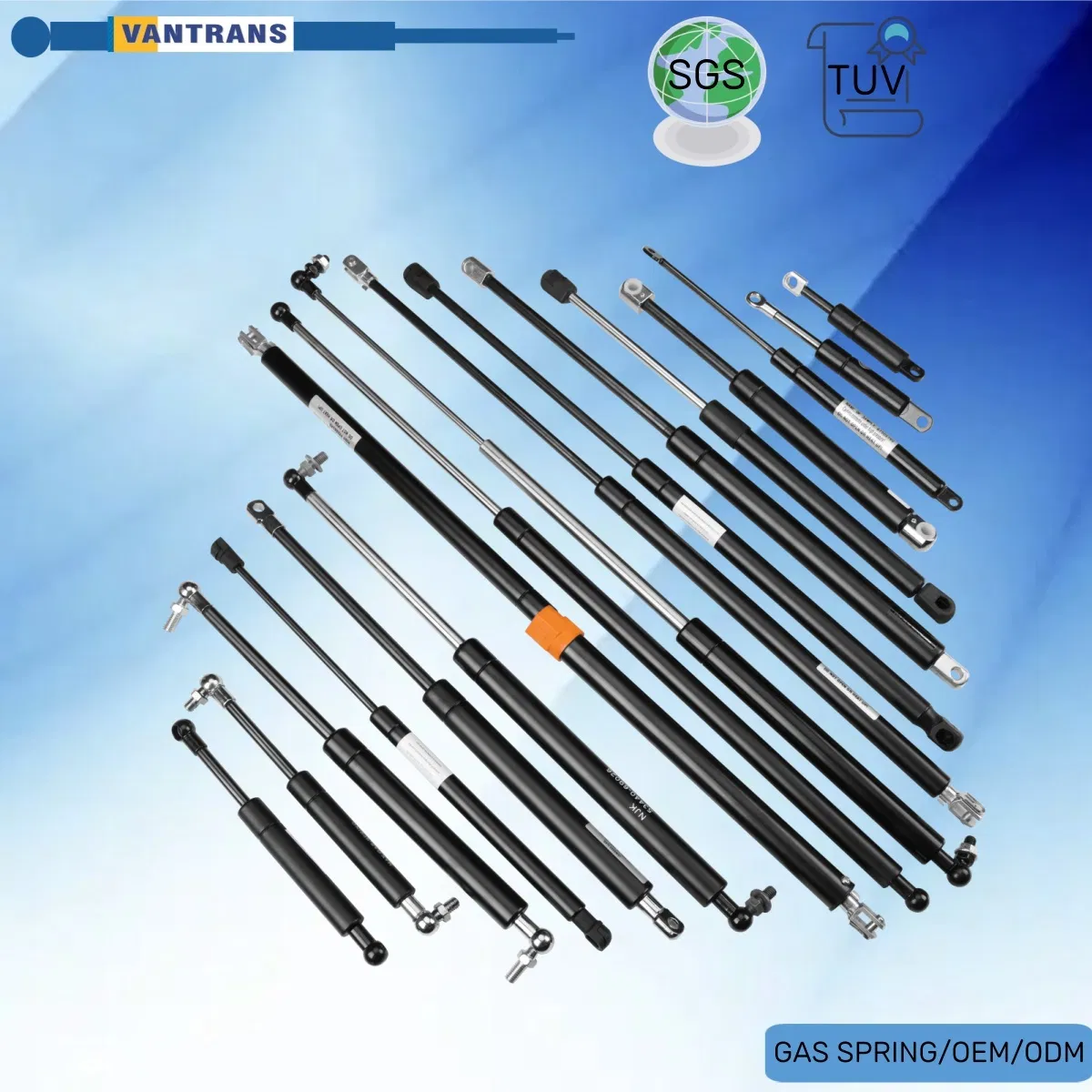 Gas Spring Supporting Gas Strut Hydraulic Lifting Spring for Bed Mechanism