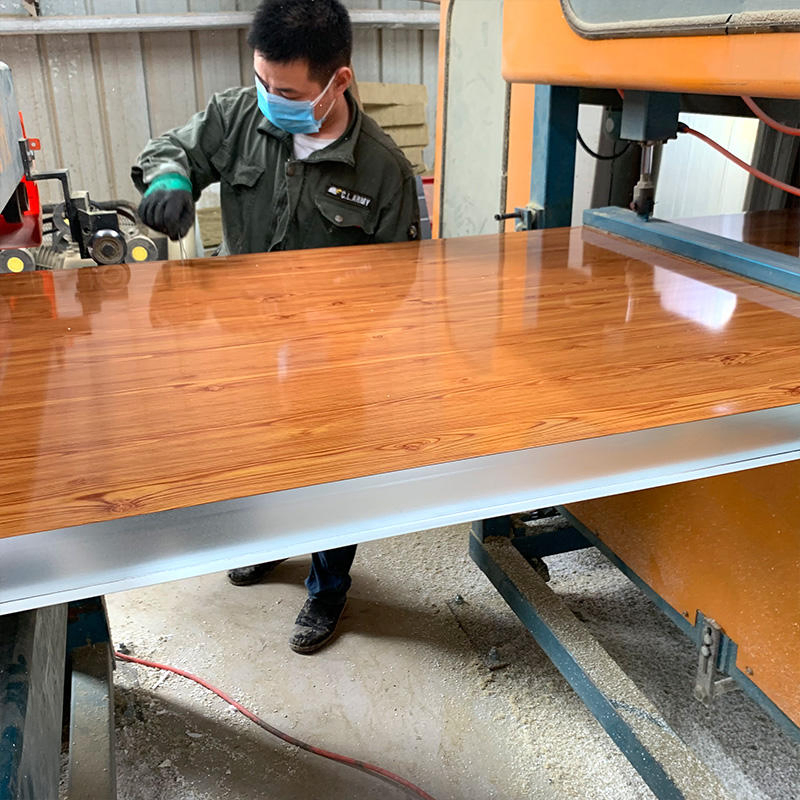 Wood Grain Color EPS Sandwich Wall Panel Steel Sheet Roof Wall Panel