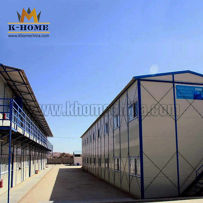 Prefab Dormitory K-Type Prefabricated House for Construction Site