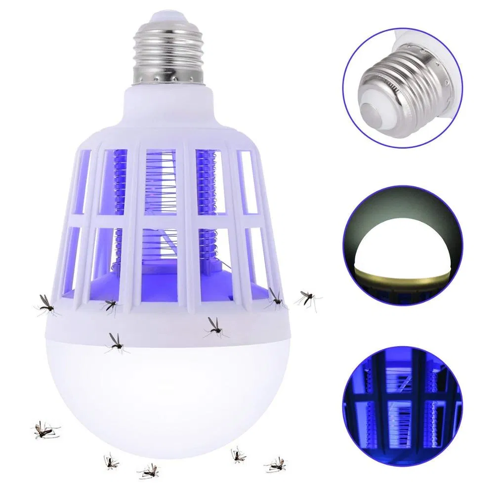 All in One 15W LED Bulb Mosquito Killer Lamp Bug Zapper Light