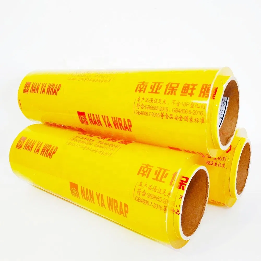 Food Grade Clear PVC Cling Film