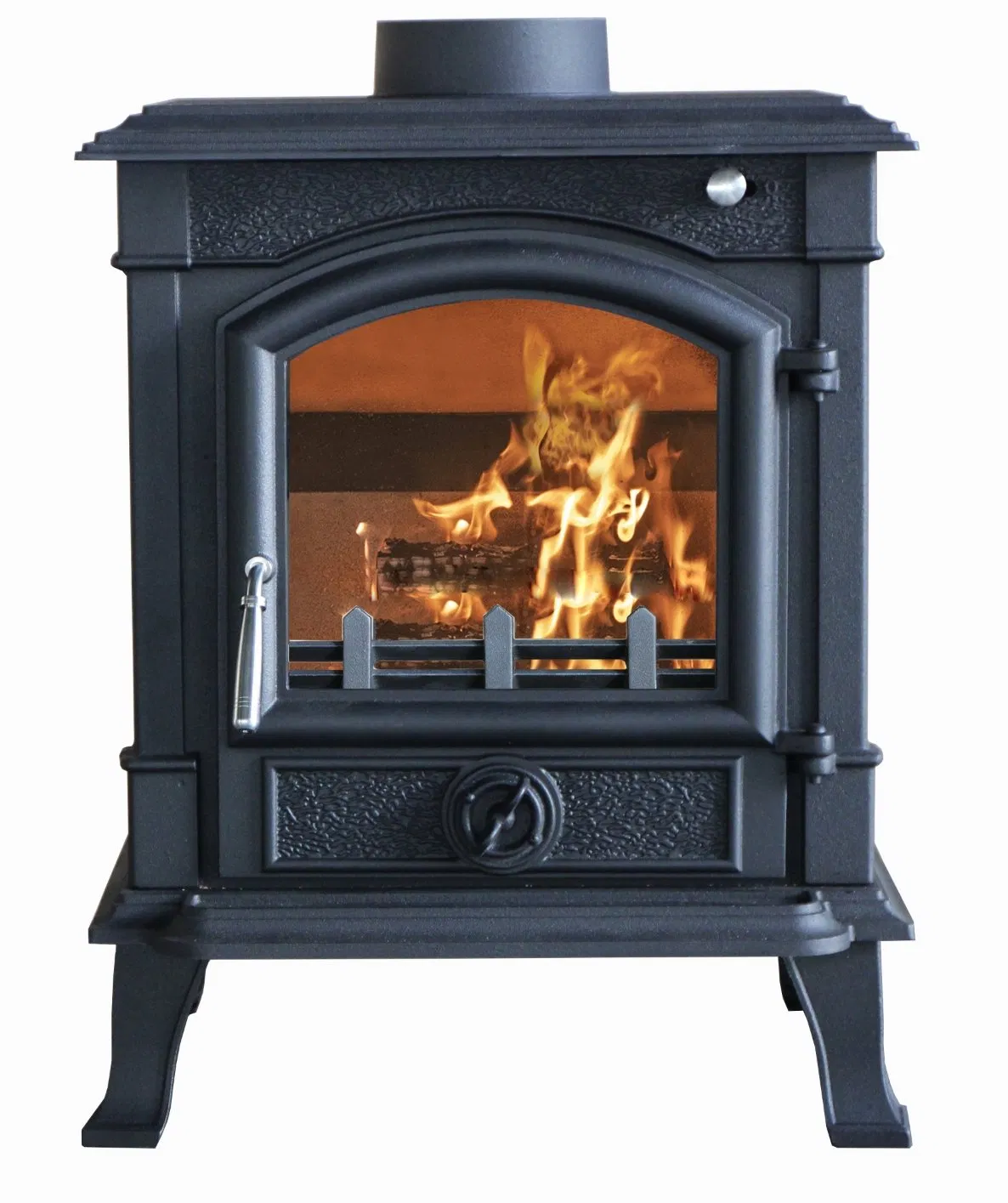 Eco Design Ready Defra Approved Cast Iron Stove S203 Black