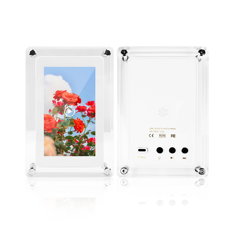 Factory Acrylic 10.1-Inch Wholesale LCD Digital Photo/Video Frames