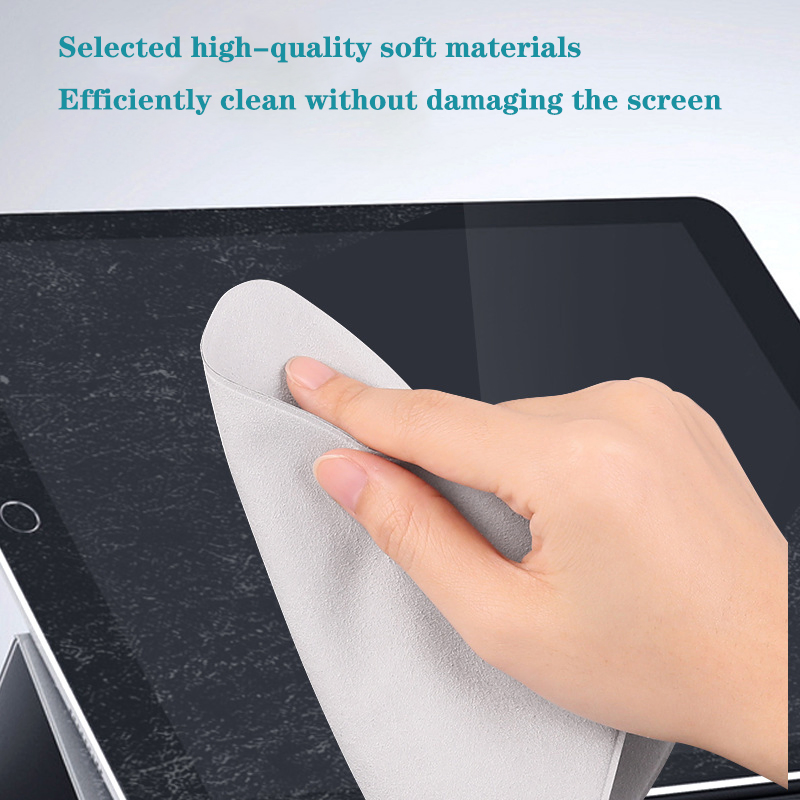 2021 New Polishing Cloth Microfiber Cleaning Cloths for Cell Phone/iPad/Laptops/Apple Watch Series 6/Camera Lens/TV Screen